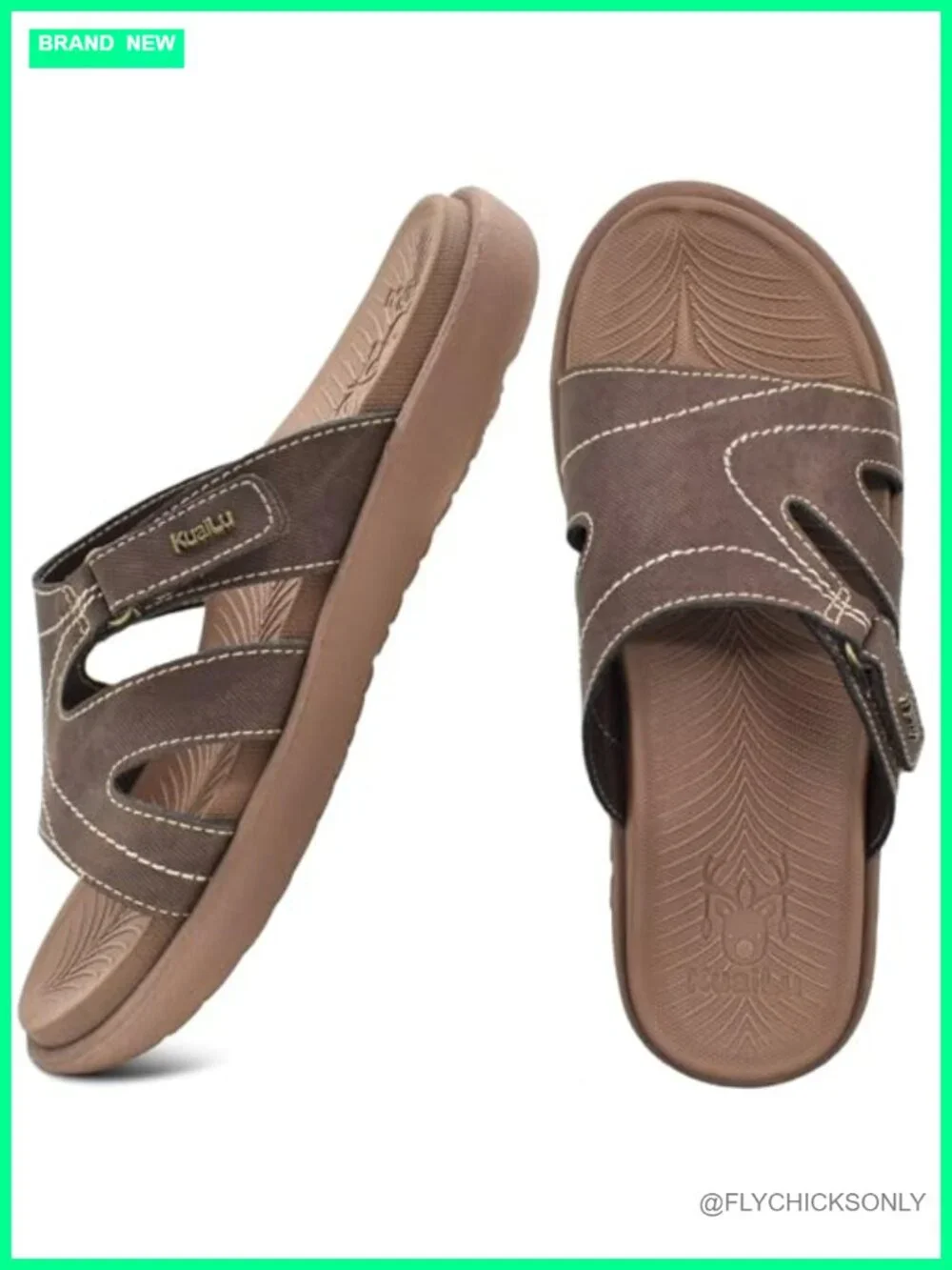Womens Orthotic Slides Arch Support Slip On Walking Sandals Lightweight Yoga